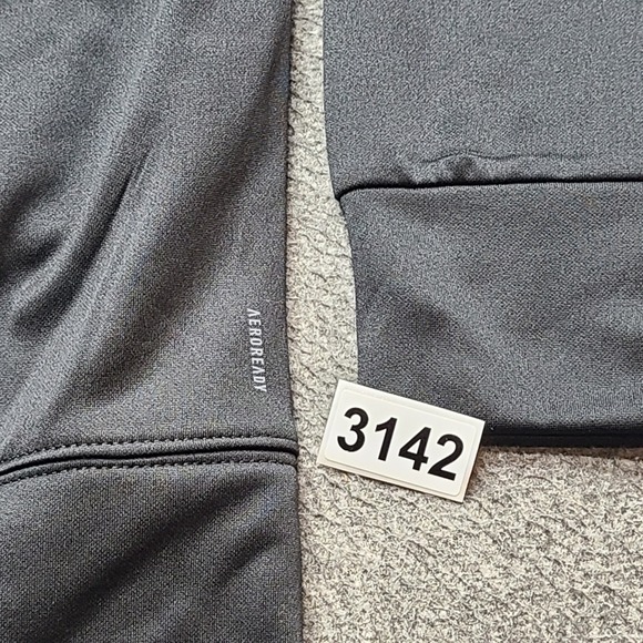 Adidas Aeroready Training Hoodie Women XS Black NEW IM2686 Sweatshirt - Picture 8 of 8